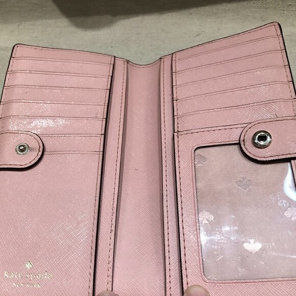 Kate Spade Pink Letter Wallet - Picture 3 of 9